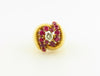 18K Yellow Gold, Ruby and Diamond Ring | 18 Karat Appraisers | Beverly Hills, CA | Fine Jewelry