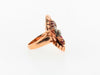 Retro, 14K Rose Gold Diamond and Ruby Ring | 18 Karat Appraisers | Beverly Hills, CA | Fine Jewelry
