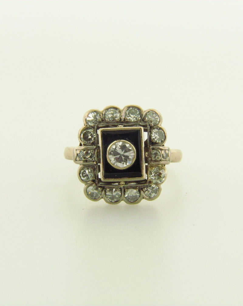 Art Deco Platinum Diamond Ring