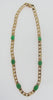 14K YELLOW GOLD JADE NECKLACE | 18 Karat Appraisers | Beverly Hills, CA | Fine Jewelry