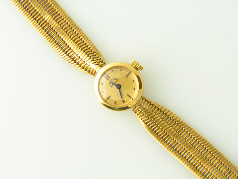 18K Yellow Gold Wristwatch by "Van Cleef & Arpels" | 18 Karat Appraisers | Beverly Hills, CA | Fine Jewelry