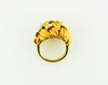18K Yellow Gold, Diamond Bombe Ring | 18 Karat Appraisers | Beverly Hills, CA | Fine Jewelry