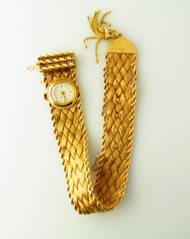 14K Yellow Gold Wristwatch | 18 Karat Appraisers | Beverly Hills, CA | Fine Jewelry