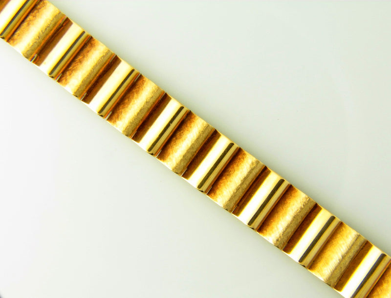 Retro 18K Yellow Gold, Bracelet | 18 Karat Appraisers | Beverly Hills, CA | Fine Jewelry