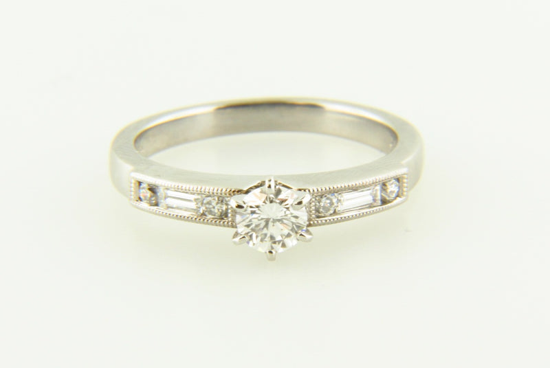 Platinum, Diamond Solitaire Ring | 18 Karat Appraisers | Beverly Hills, CA | Fine Jewelry