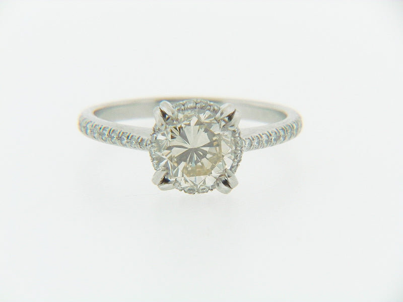 PLATINUM DIAMOND SOLITAIRE RING | 18 Karat Appraisers | Beverly Hills, CA | Fine Jewelry