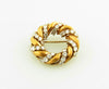 18K Yellow Gold, Diamond Brooch | 18 Karat Appraisers | Beverly Hills, CA | Fine Jewelry