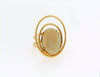 14K Yellow Gold White Opal Ring | 18 Karat Appraisers | Beverly Hills, CA | Fine Jewelry