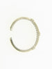 18K White Gold, Diamond Bangle Cuff by "Judith Ripka" | 18 Karat Appraisers | Beverly Hills, CA | Fine Jewelry