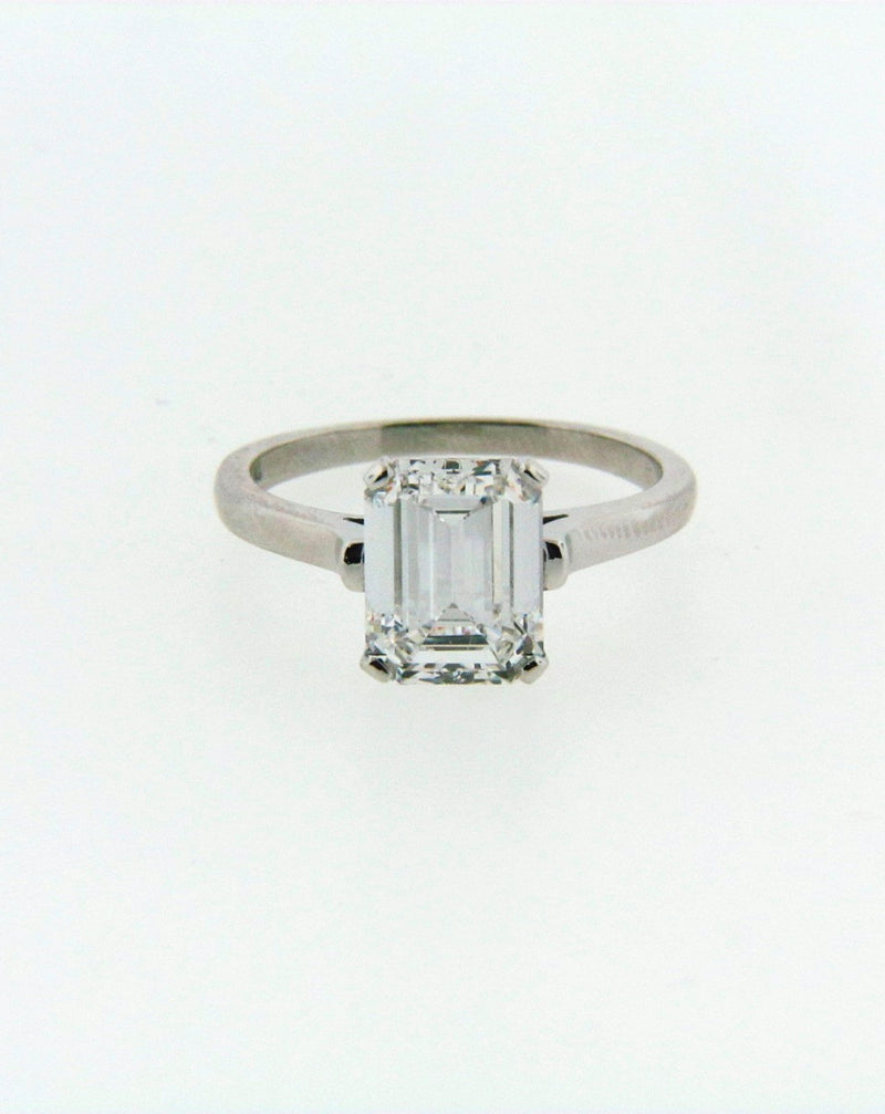 Platinum Diamond Solitaire Ring | 18 Karat Appraisers | Beverly Hills, CA | Fine Jewelry