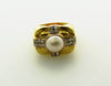 14K Yellow gold, Mabe Pearl and Diamond Ring | 18 Karat Appraisers | Beverly Hills, CA | Fine Jewelry