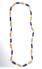 14K Yellow Gold Sodalite Necklace | 18 Karat Appraisers | Beverly Hills, CA | Fine Jewelry