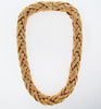 18K-YG WOVEN LINK NECKLACE