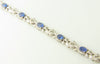 18K White Gold, Sapphire and Diamond Bracelet | 18 Karat Appraisers | Beverly Hills, CA | Fine Jewelry