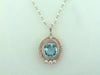 Platinum, Gold, Aquamarine, Diamond, and Pearl Pendant | 18 Karat Appraisers | Beverly Hills, CA | Fine Jewelry