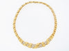 18K-YG DIAMOND COLLAR NECKLACE BY "JOSE HESS"