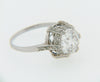 PLATINUM VINTAGE DIAMOND SOLITAIRE RING | 18 Karat Appraisers | Beverly Hills, CA | Fine Jewelry
